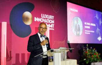 Ambassador addressed the Luxury Summit 2025 at Geneva organized LVG group, 11.09.2025